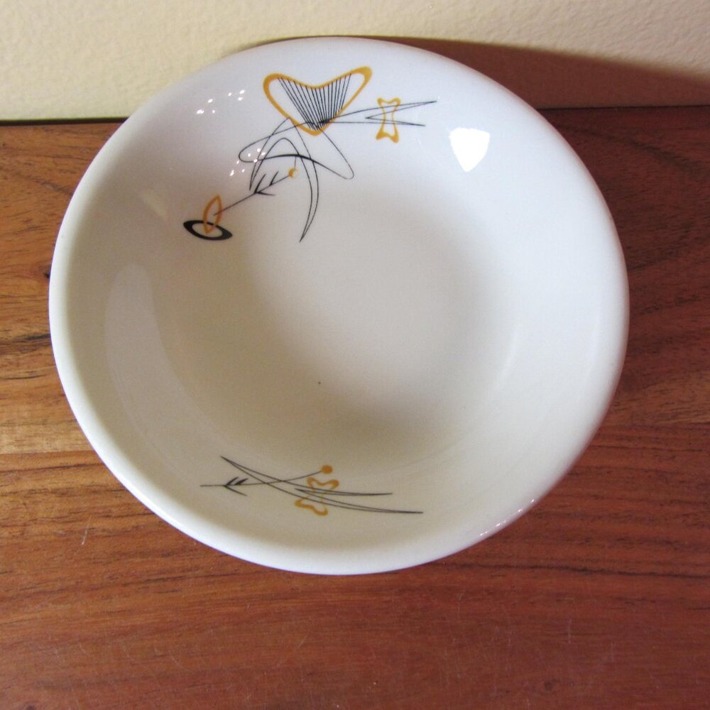 3 for $36 - Mayer vintage bowl atomic starburst MCM 260 (w3561)